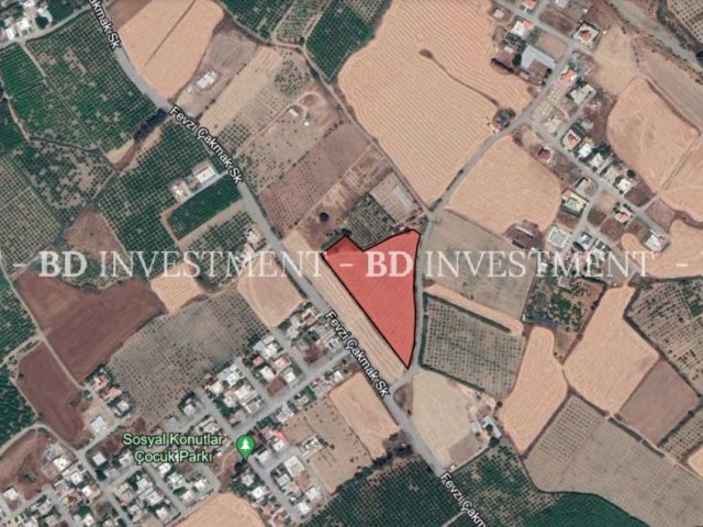 9 Acres of Land with High Floor Development in Yayla