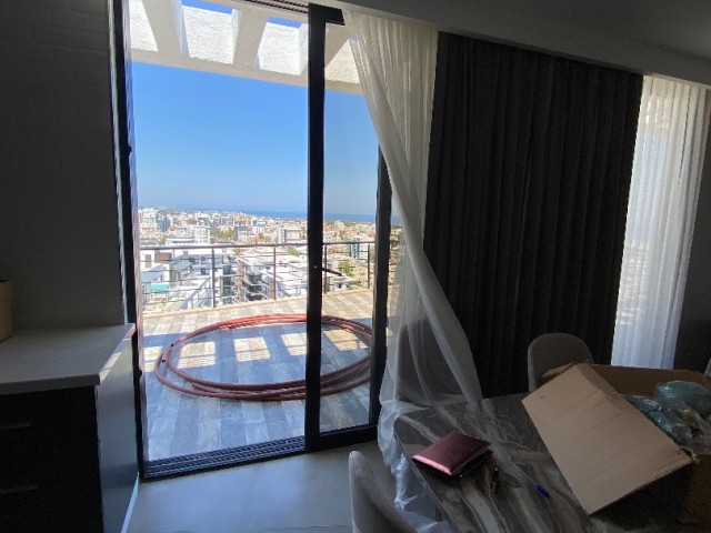 ULTRA LUXURIOUS DUBLEX PENTHOUSE FOR SALE IN KYRENIA WITH  MOUNTAIN AND SEA VIEW AND PRIVATE MASTER BEDROOM FLOOR