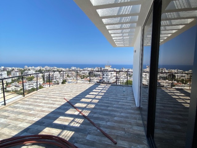 ULTRA LUXURIOUS DUBLEX PENTHOUSE FOR SALE IN KYRENIA WITH  MOUNTAIN AND SEA VIEW AND PRIVATE MASTER BEDROOM FLOOR