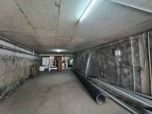 WAREHOUSE FOR RENT 200 M2 NICOSIA-GÖNYELİ (BODRUM FLOOR, RAMP AVAILABLE FOR VEHICLE ENTRANCE)