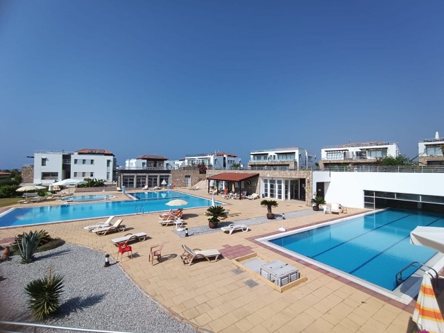 3+1 APARTMENT FOR SALE IN TATLISU SEA ZERO, GROUND FLOOR POOL SIDE