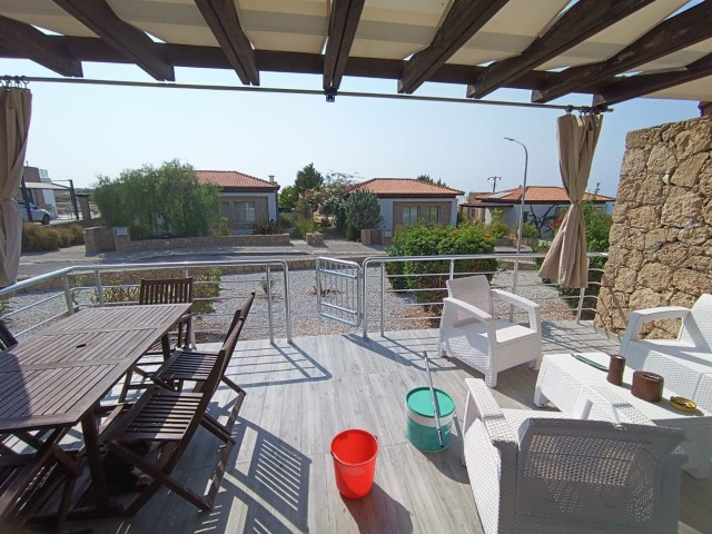 3+1 APARTMENT FOR SALE IN TATLISU SEA ZERO, GROUND FLOOR POOL SIDE