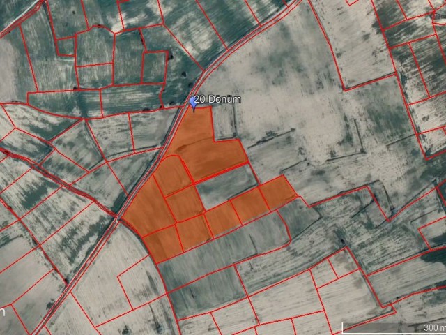 GEÇİTKALE'DE SATILIK ARAZİ 21.5 DÖNÜM