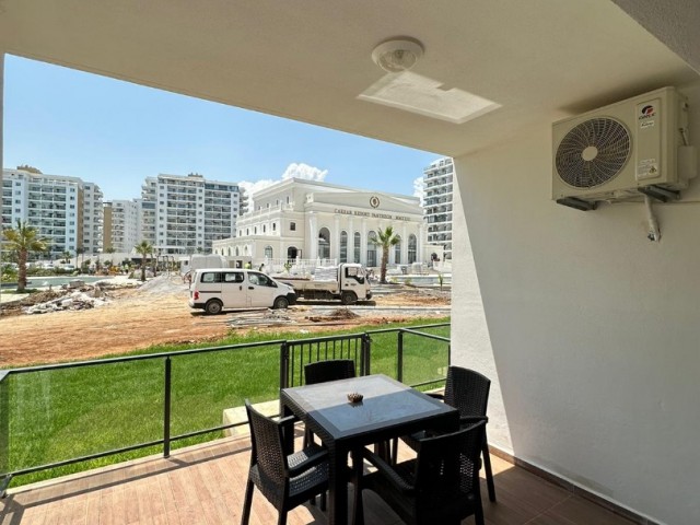 Furnished Studio Flat for Sale in Caesar Resort Site in Iskele Long Beach