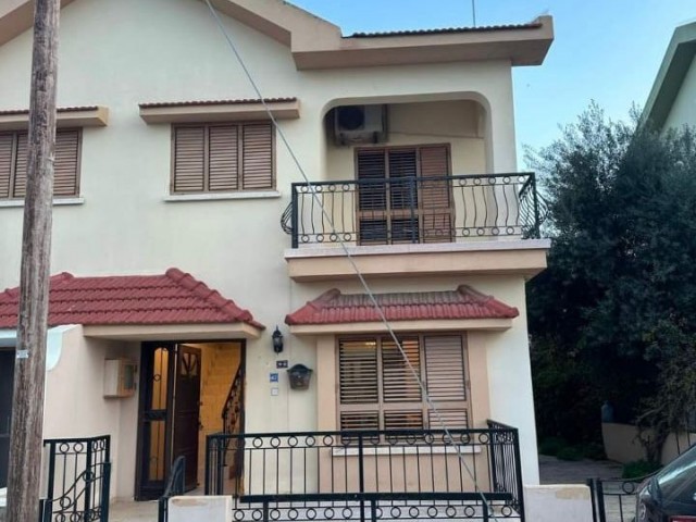 3+1 Semi-Detached Villa for Rent in İskele Merke Site 7