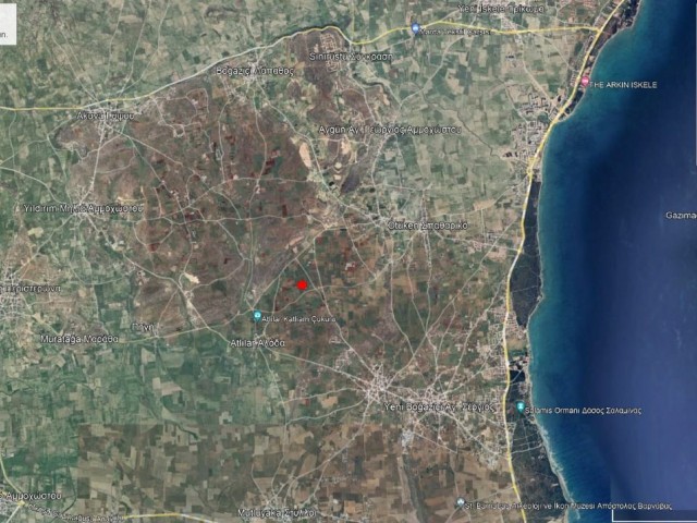 300 Quadratmeter großes gemeinsames Feld zum Verkauf in Mornekşe