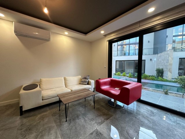 Girne Karaoğlanoğlu 2+1 Flat for Sale in a Site with Shared Pool, Walking Distance to the Sea