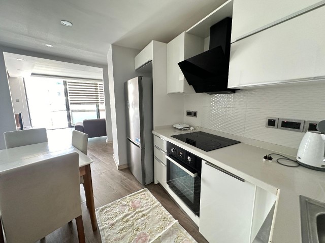 2+1 Flat for Sale in the Center of Kyrenia, in a Fully Furnished, Secure Site with Pool...