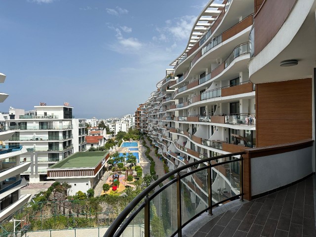 2+1 Flat for Sale in the Center of Kyrenia, in a Fully Furnished, Secure Site with Pool...