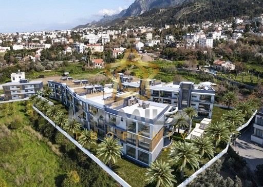 2+1 Flats for Sale in Lapta in Kyrenia region