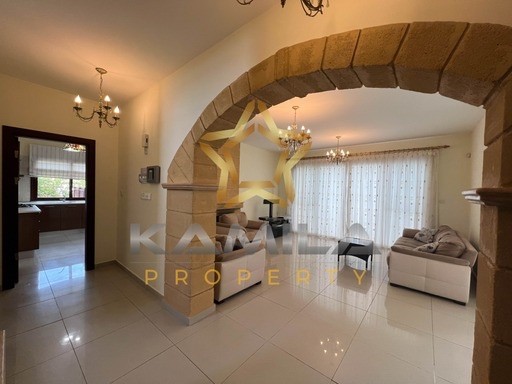 3+1 Seafront Villa for Rent with Pool in Karşıyaka