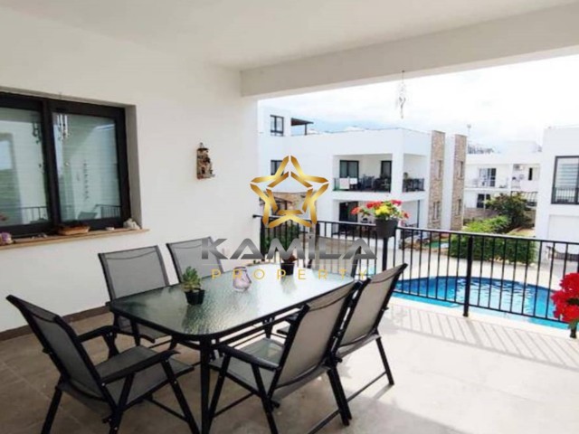 3+1 Sea View Flat for Sale in Kyrenia