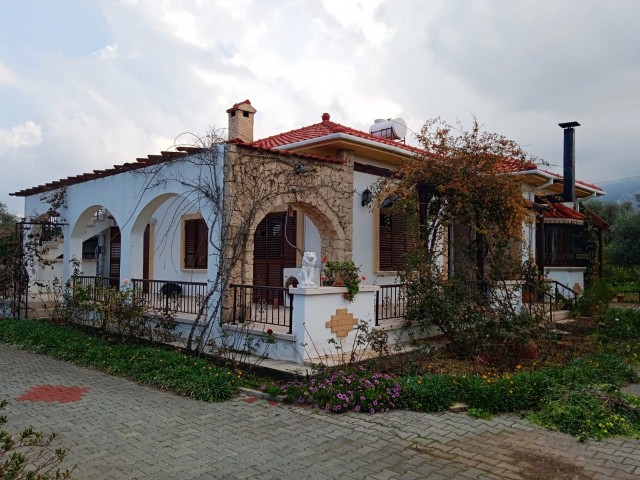 3+1 VILLA FOR SALE IN ÇATALKÖY WITH MOUNTAIN AND SEA VIEW