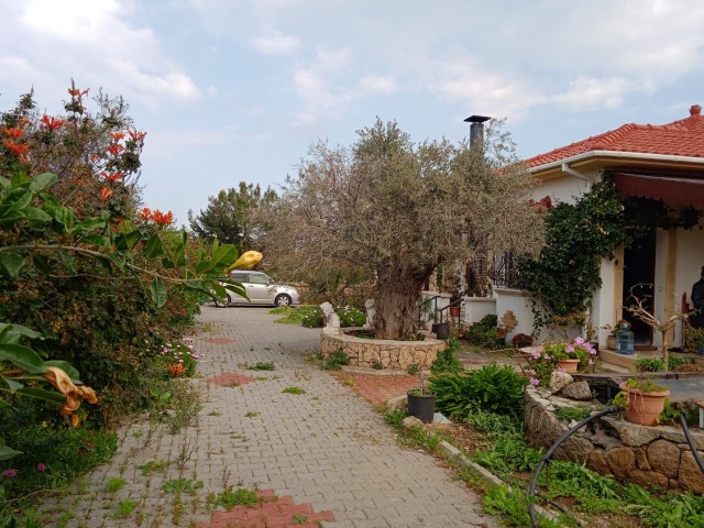 3+1 VILLA FOR SALE IN ÇATALKÖY WITH MOUNTAIN AND SEA VIEW