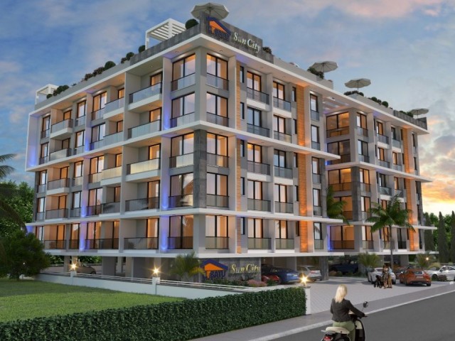 2+1 FLATS FOR SALE IN İSKELE LONG BEACH AREA ** 