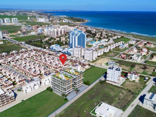 2+1 FLATS FOR SALE IN İSKELE LONG BEACH AREA ** 