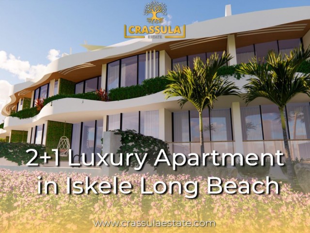 2+1 Luxury Apartment for sale in Iskele Long Beach