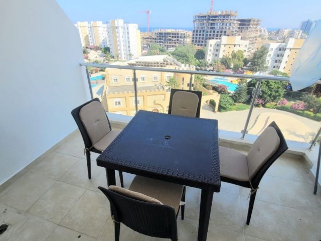 For rent 1+1 apartment with sea view on the 7th floor for 600 Euro