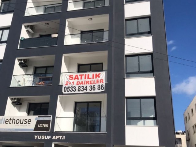 Lefkoşa Yenişehir'de Satılık yeni apartman daireleri