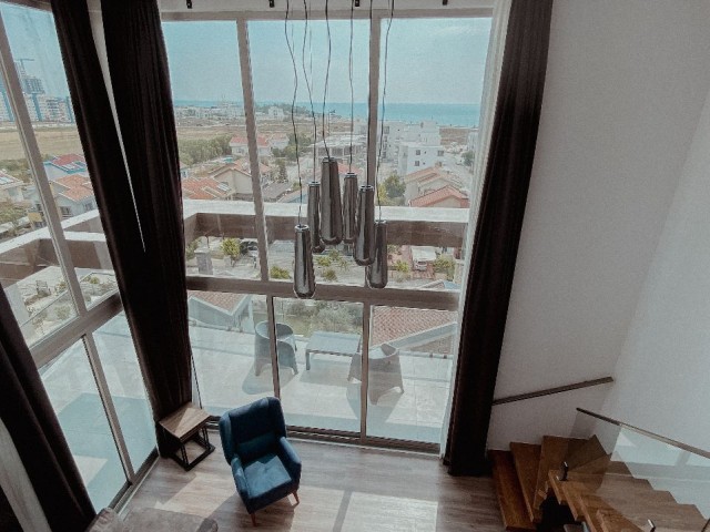 2 yatak odalı penthouse, Deniz ve dağ manzaralı ** 