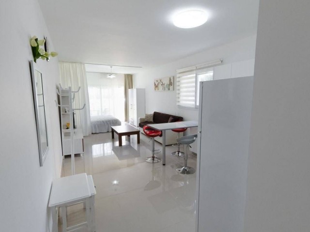 SUITABLE INVESTMENT STUDIO FLAT FOR SALE IN SEZAR RESORT IN CYPRUS, ISKELE REGION