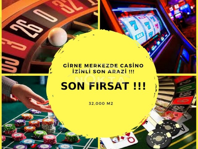 Girne merkezde eşi olmayan SON Hotel & CASINO arazisi !!!