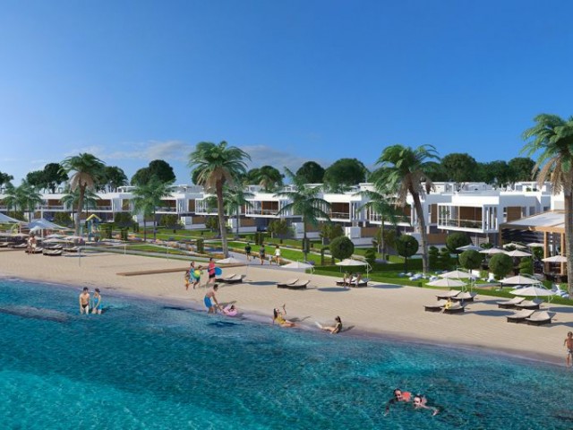 Beachfront luxury life on the Mediterranean sea...