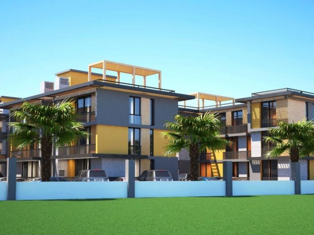 Two bedroom apartments for sale in Alsancak 