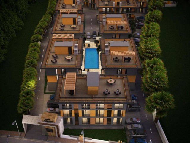 Two bedroom apartments for sale in Alsancak 