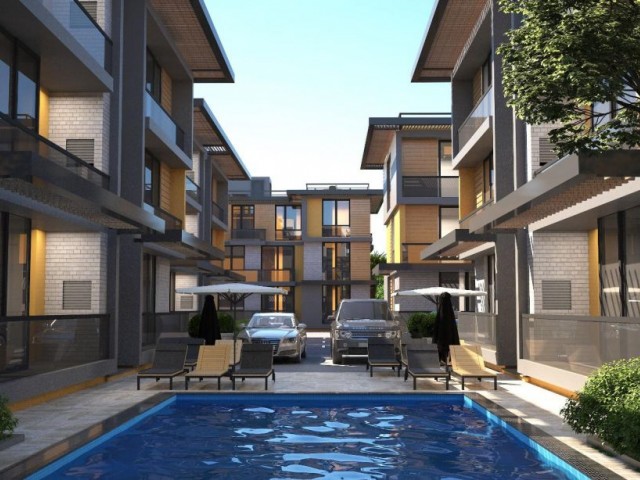 Two bedroom apartments for sale in Alsancak 