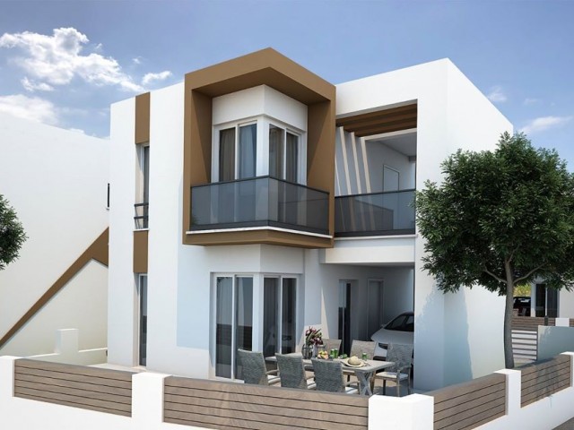 New duplex villas for sale in Alsancak 