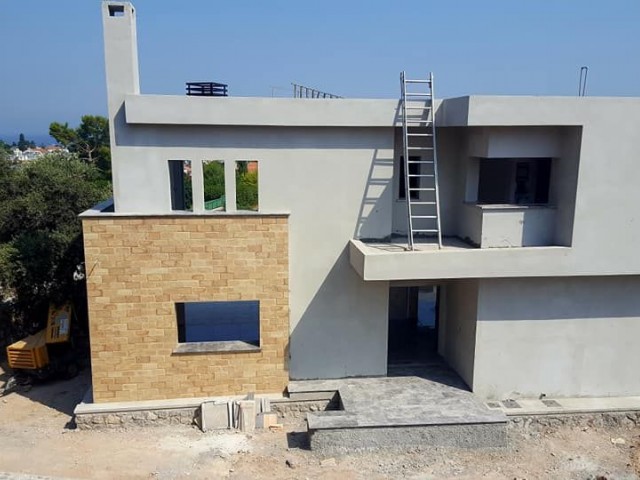 New build modern designed villas for sale in Catalkoy