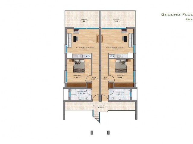 квартира Продается in Esentepe, Кирения