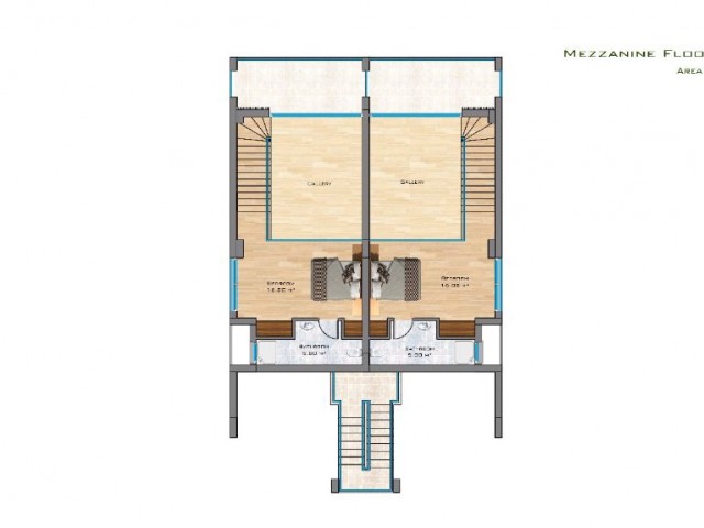 Esentepenin en guzel projesi! 1+1 bahceli  ve 2+1 loft  lux daireler!