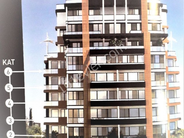  Turkish title 2+1 and 3+1 new apartments for sale !!!