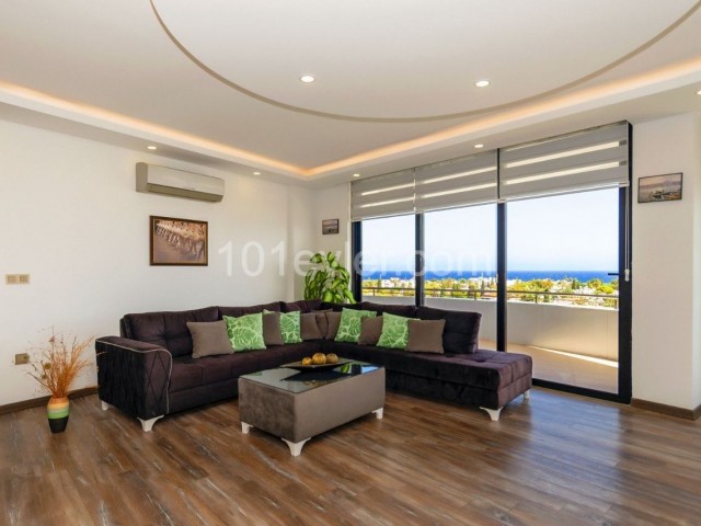 For rent luxury 2+1 apartment with amazing view.