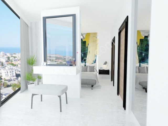 LUXURY 1 + 1 APARTMENT FOR SALE IN THE CENTER OF KYRENIA ** 