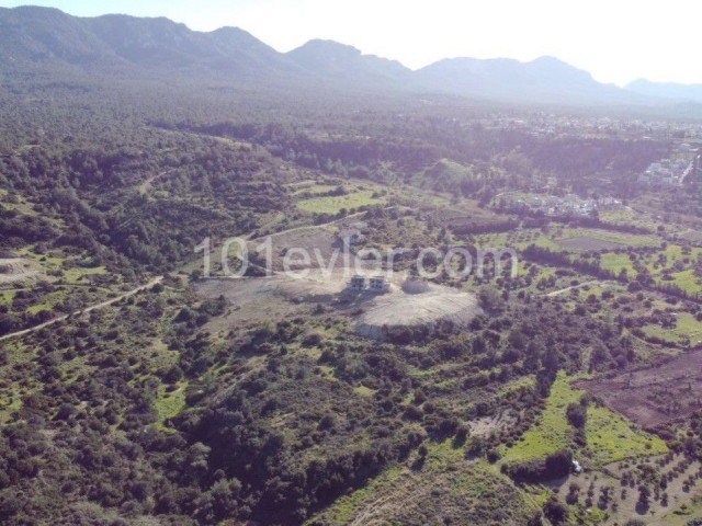 PRESTIGIOUS PLOT WITH AN OPEN SEA AND MOUNTAIN VIEW FOR SALE IN KYRENIA/ESENTEPE FOR A CONSTRUCTION OFFER!!! ** 