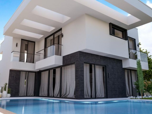 Turkish deed luxury villas with private pools in Ozanköy ** 