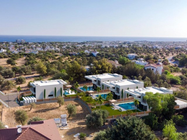 Turkish deed luxury villas with private pools in Ozanköy ** 