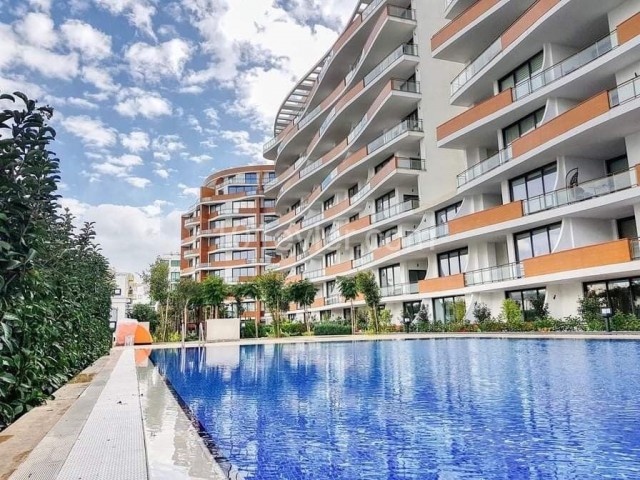 Wohnung mit Meerblick zum Verkauf in der Residenz im Zentrum von Kyrenia ** 