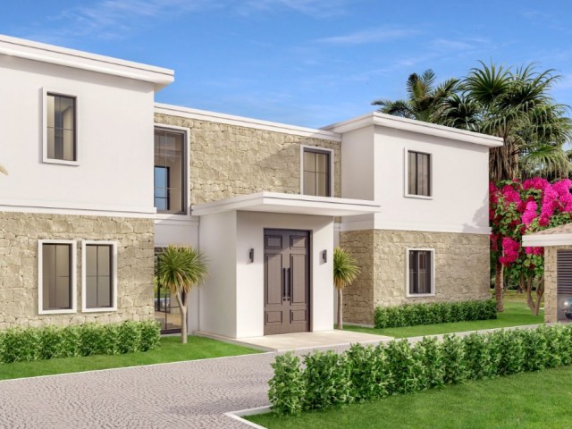 Kyrenia Bellapais Ultra Luxury 4 +1 TURKISH KOÇANLI VILLA on a plot of 2230 m Dec ** 