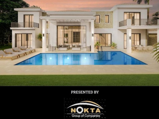 Kyrenia Bellapais Ultra Luxus 4 + 1 Türkische Villa auf 2230 m2 Grundstück ** 