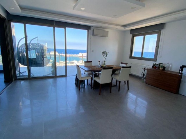 For Sale 3+1 Penthouse with Magnificent Sea View in Kyrenia Center 