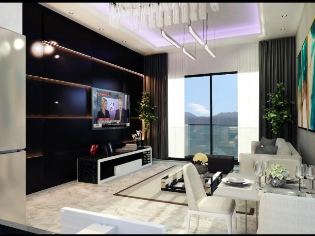 2+1 Luxury Penthouse for Sale in Kyrenia Center