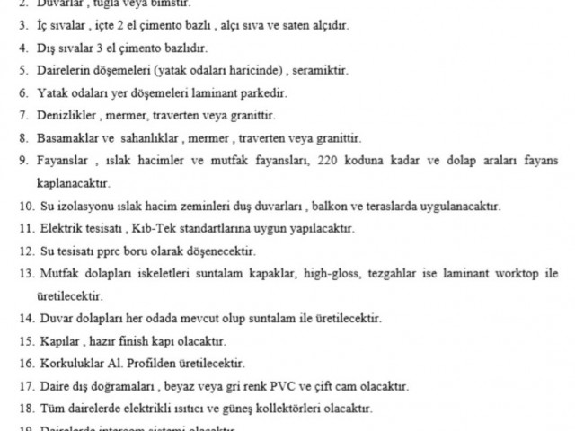 آپارتمان 2+1 در مرکز گیرنه