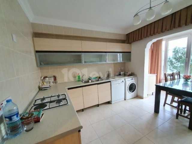 3+1 Fully Furnished Apartment for Rent in Kyrenia Center