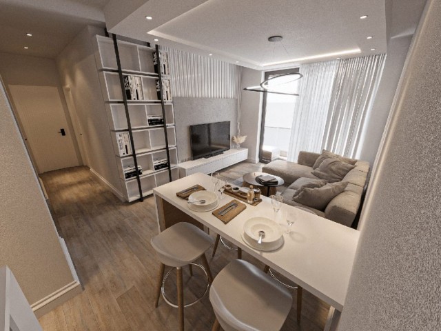 Zu verkaufen 2+1 Luxuswohnung in Karsiyaka, Kyrenia