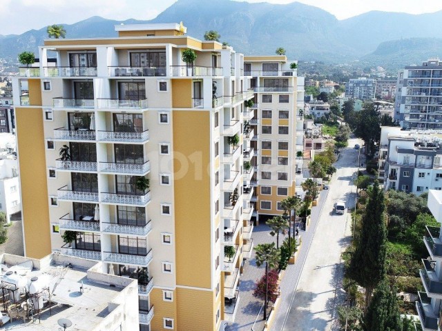 2+1 Penthouse zum Verkauf im Zentrum von Kyrenia