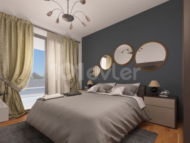 3+1 LUXURY APARTMENT FOR SALE IN GİRNE DOGANKOY